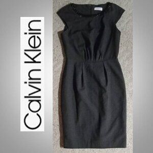 Calvin Klein  grey dress Women's size 2 #